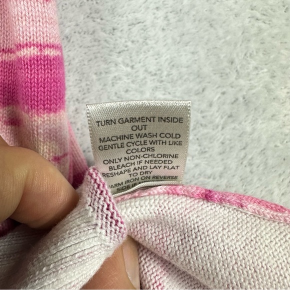 Christopher & Banks Sleeveless Sunset Multicolor Women's Size M Sweater Tank Top - Picture 11 of 11